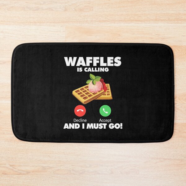 Item preview, My Waffles is Calling and I Must Go Eating Lover designed and sold by HelloFromAja.