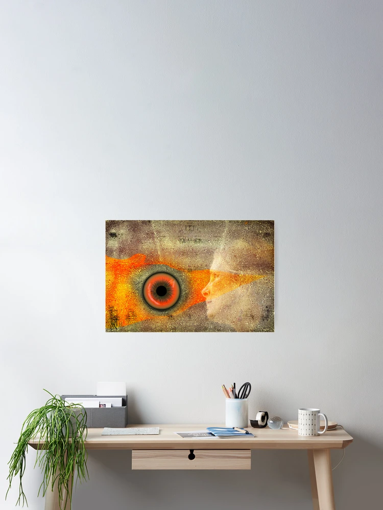 Thumbnail 2 of 3, Poster, Fire Look designed and sold by RosaCobos.