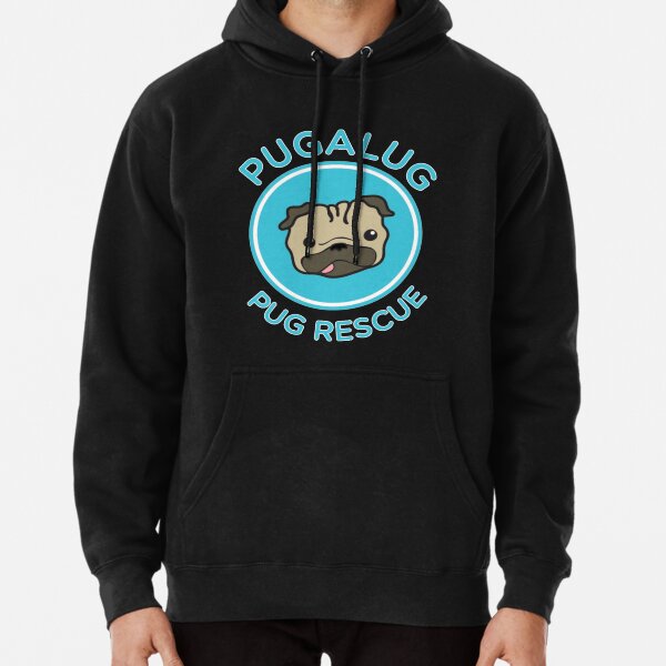 Classic Pugalug Logo Pullover Hoodie