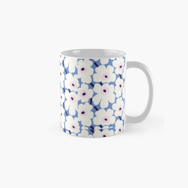 Marimekko Blue Floral Tasse (Standard)