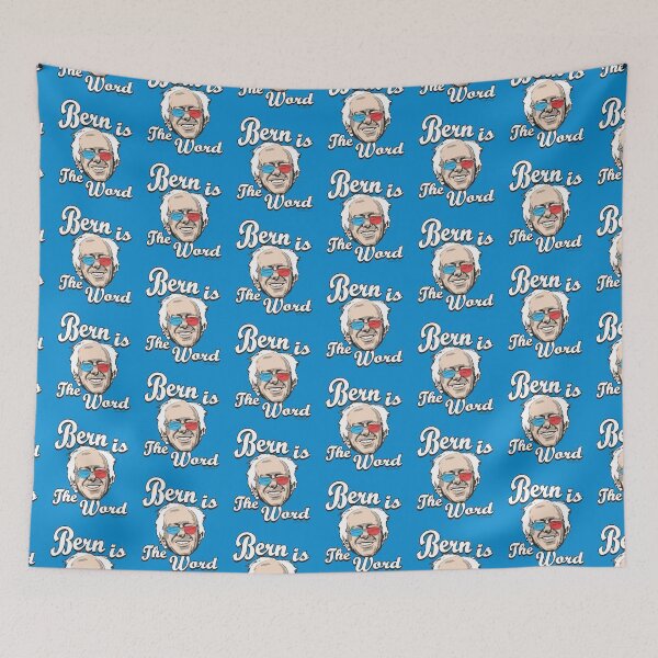 Item preview, Bern is the Word Bernie Sanders 2020 designed and sold by Buttonzup.