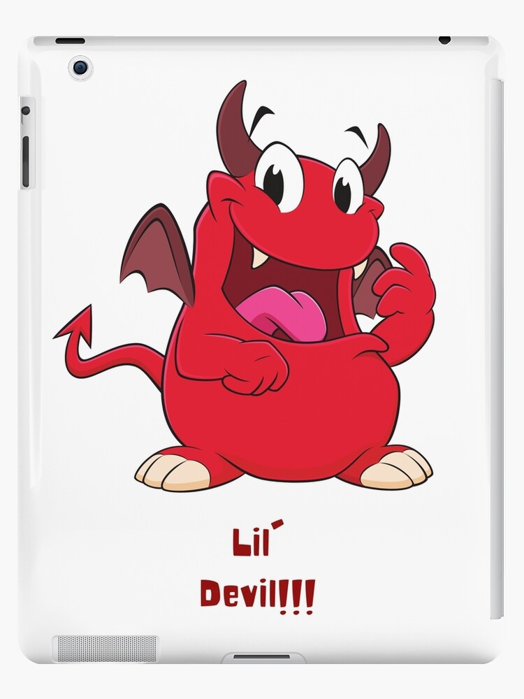 Little Red Imp Devil Cartoon Character