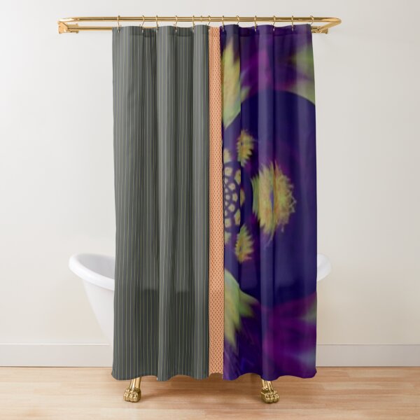 Indigo Lights 1 Shower Curtain