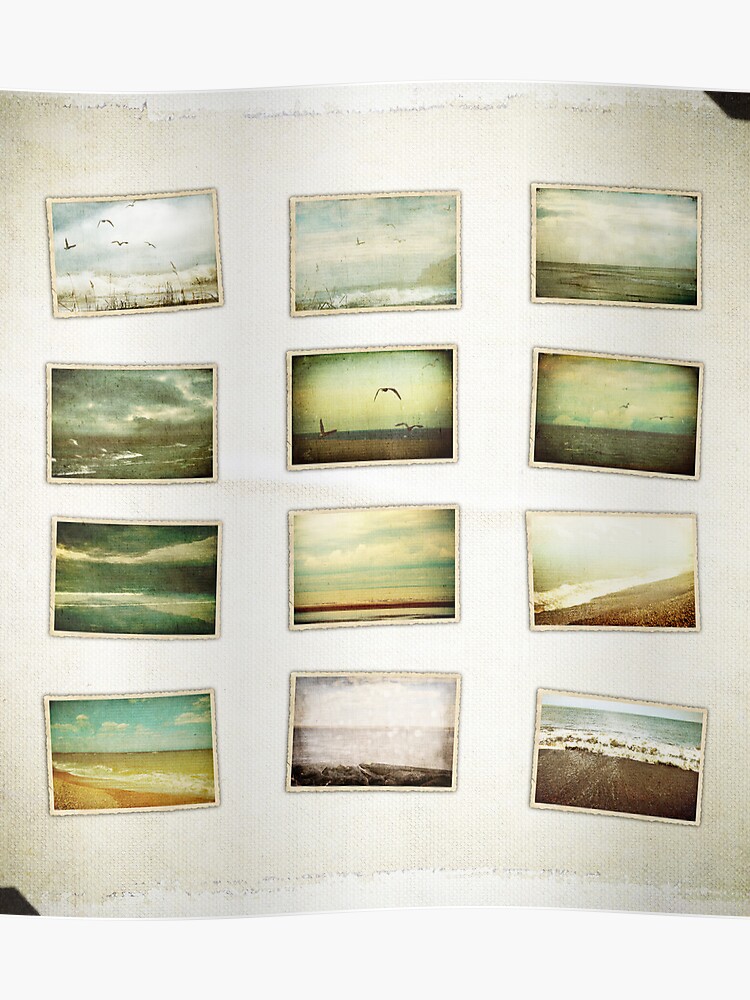 Love Of The Sea Collage Poster - 