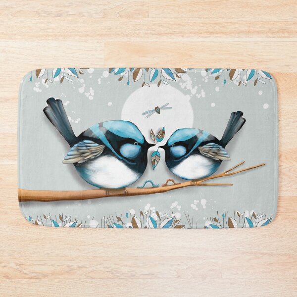 Item preview, Superb Fairywrens Whimsical Australian Birds designed and sold by Karin Taylor.