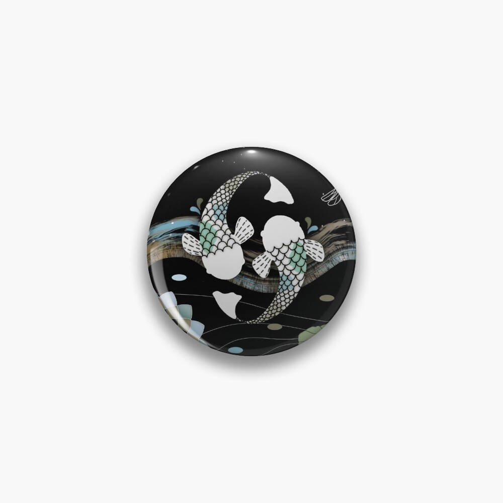 Lucky Koi Mandala Pin