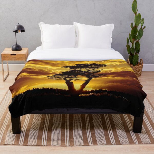 Tree Dance 2 Throw Blanket