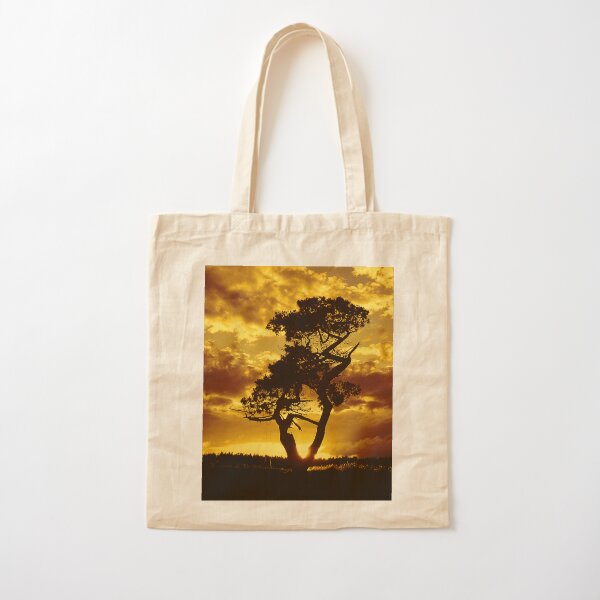 Tree Dance 2 Cotton Tote Bag