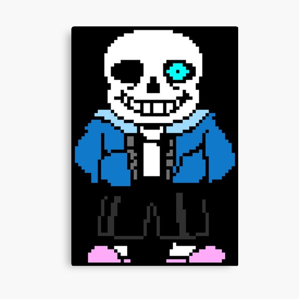 Sans - Exe - Undertale Minecraft Pixel Art Sans - Free Transparent