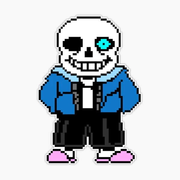 Sans remake pixel art