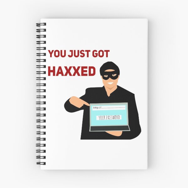 Item preview, You Just Got Haxxed Pentesting Cyber Security Prank leet haxxor designed and sold by Joepseudo.