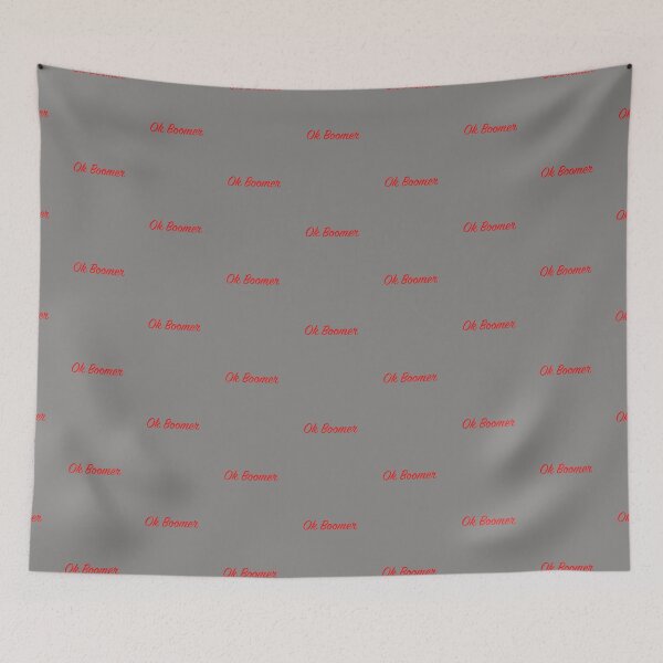 Item preview, Ok Boomer - Red Script designed and sold by ryanwfraser.