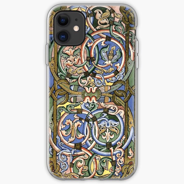 Illuminated manuscript iPhone Soft Case