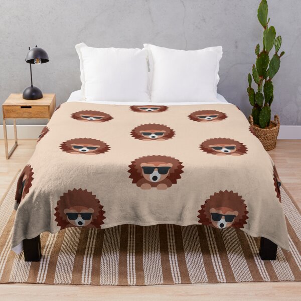 Item preview, Cool Hedgehog Living a Cute Life designed and sold by Mamalia.