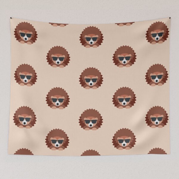 Item preview, Cool Hedgehog Living a Cute Life designed and sold by Mamalia.