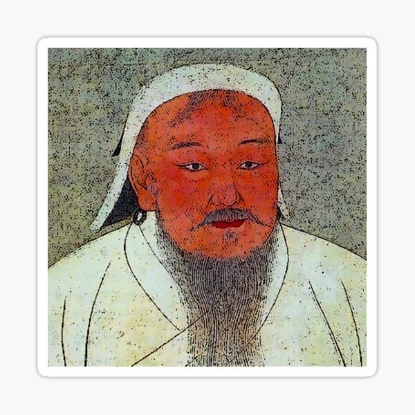 Aperçu de l'œuvre Caricature de Gengis Khan créée et vendue par Werewolf in the air.