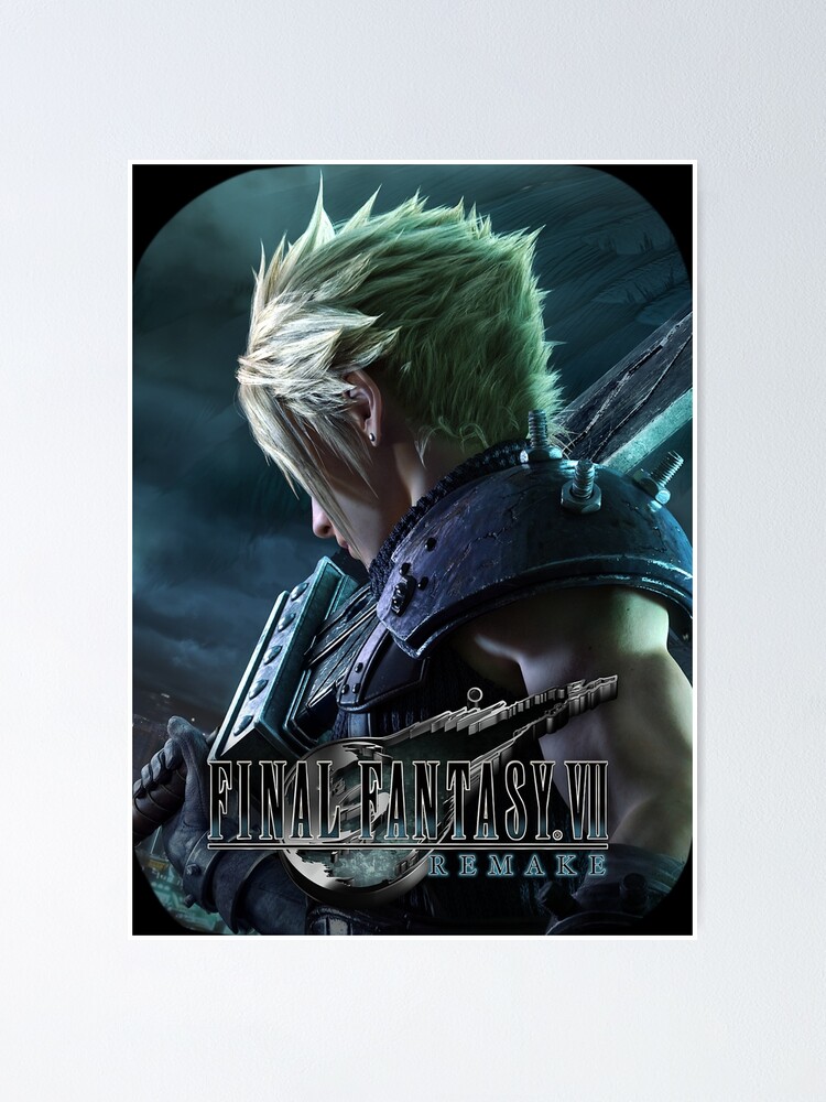 final fantasy vii remake poster