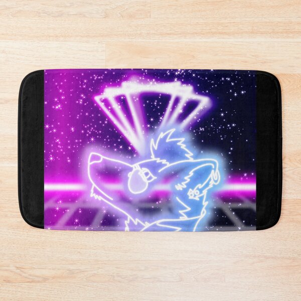 Item preview, Vaporwave wolf designed and sold by RosewolfArt.