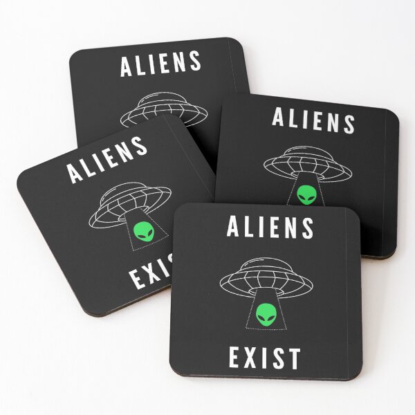 Item preview, Aliens Exist Design designed and sold by NotoriousGalaxy.