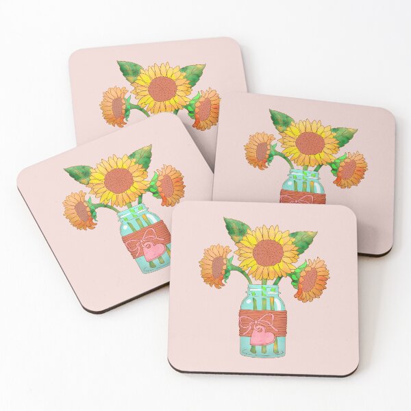 Item preview, Watercolor sunflowers designed and sold by OkihanaShop.