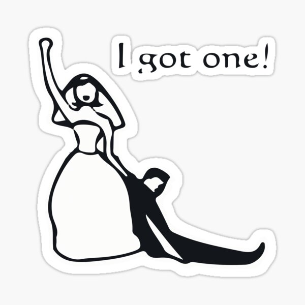 Just Married Joke Stickers for Sale | Redbubble