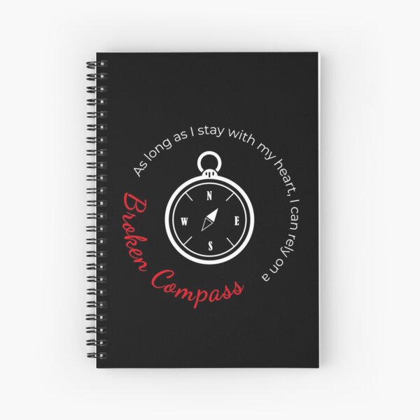 Stray Kids - Broken Compass Spiral Notebook
