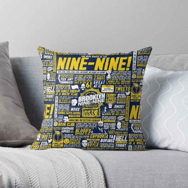 Paroles sages des neuf-neuf Coussin