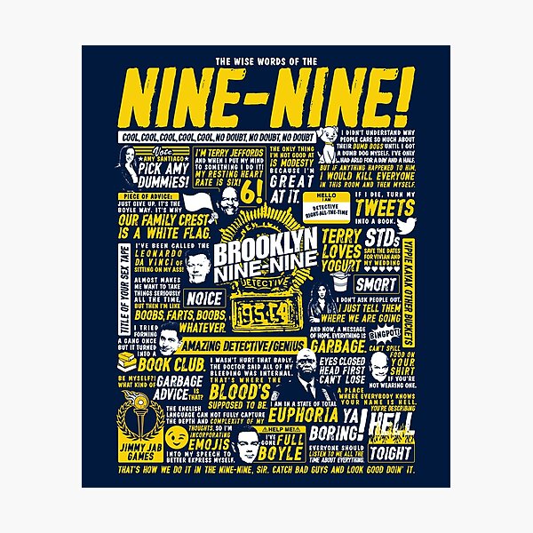 Wise Words of the Nine-Nine Photographic Print