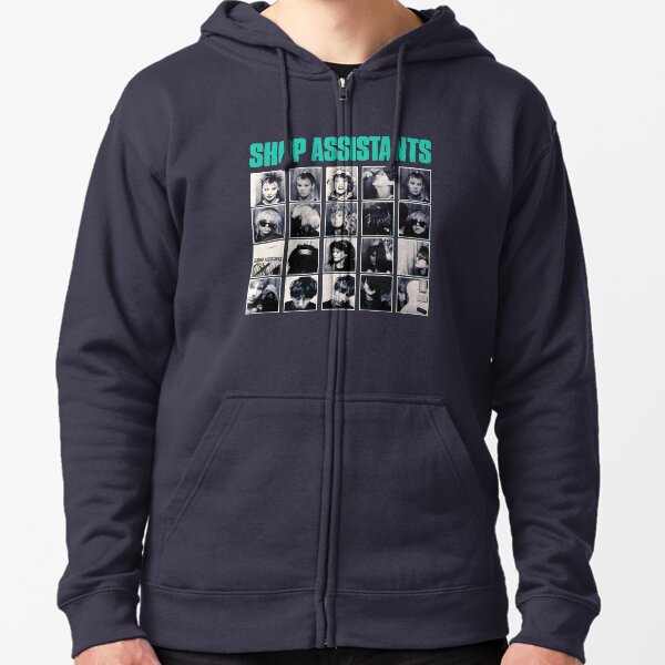 Shop Assistants Zipped Hoodie