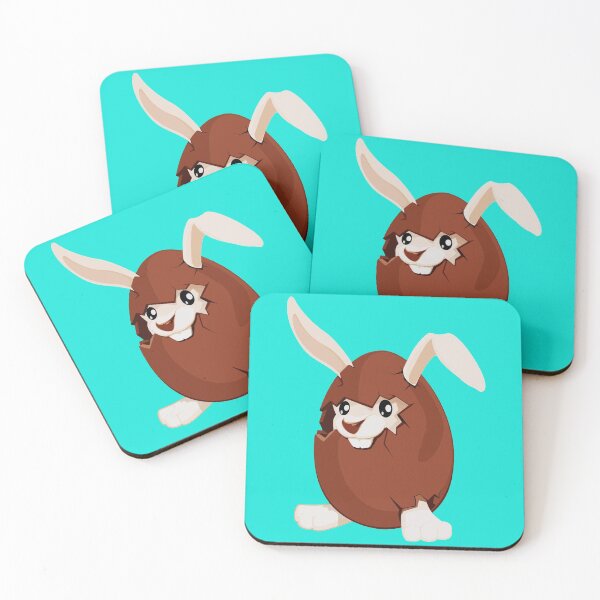 Item preview, EASTER Bunny hatching out of chocolate Easter Egg designed and sold by BRtisticDesigns.