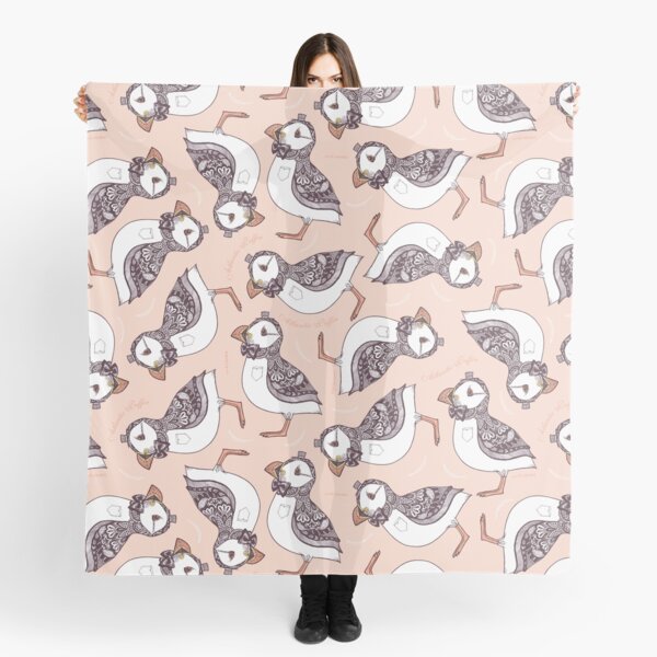 Atlantic Puffin II Scarf