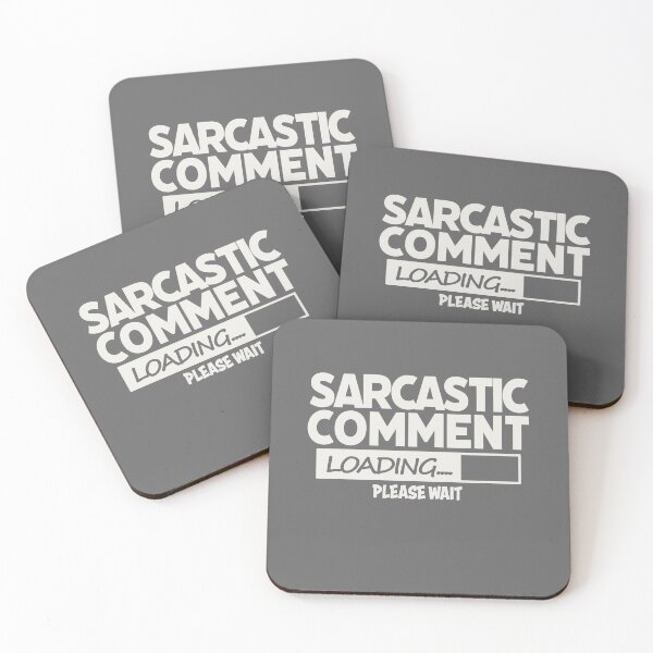 Item preview, Sarcastic Comment Loading...... Please WAIT! White designed and sold by agsduy.