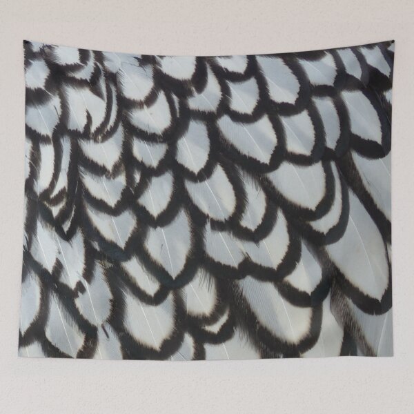 Item preview, Silver Laced Wyandotte Feathers designed and sold by StandoutSilkies.