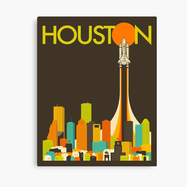 Item preview, Houston Skyline designed and sold by JazzberryBlue.