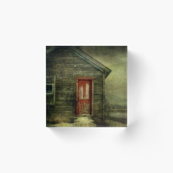 Abandoned (like Andrew Wyeth) Acrylic Block