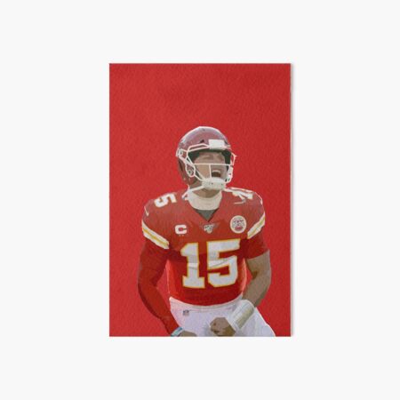 Patrick Mahomes Art Board Print