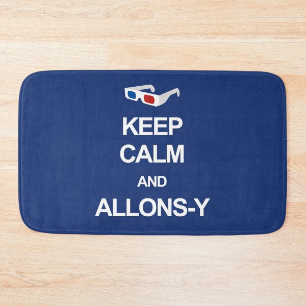Item preview, Keep calm and allons-y designed and sold by clockworkheart.