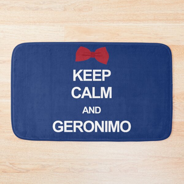 Item preview, Keep calm and geronimo designed and sold by clockworkheart.
