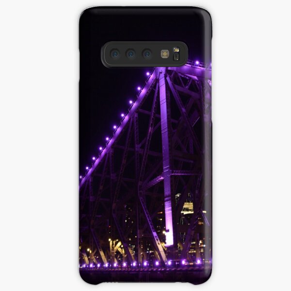 Story Bridge purple lights Samsung Galaxy Snap Case