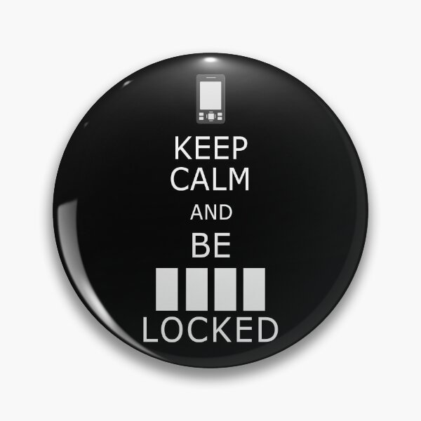 Item preview, Keep calm and be ____ locked designed and sold by clockworkheart.