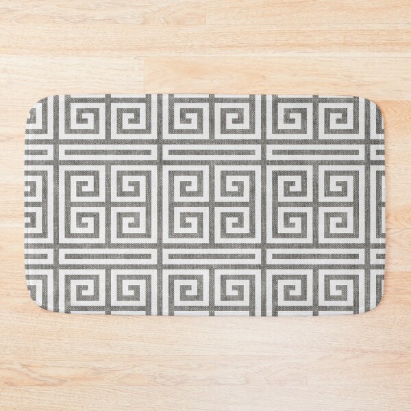 Item preview, Greek Key - Gray and White designed and sold by littlearrow.