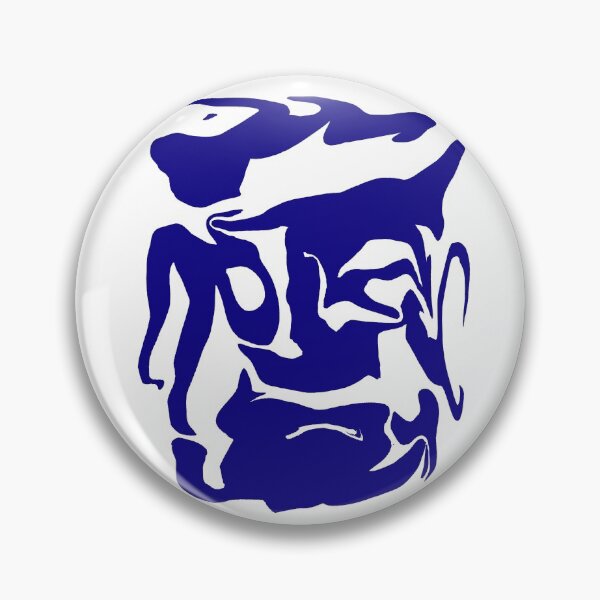 Item preview, face3 blue designed and sold by dnparker.