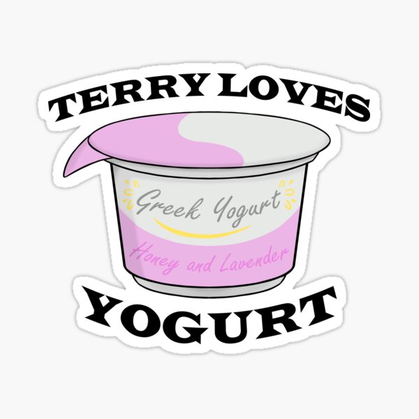 Item preview, Terry Loves Yogurt (Brooklyn Nine Nine) designed and sold by Geeky-Llama.