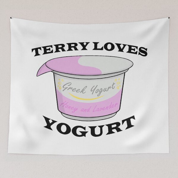 Item preview, Terry Loves Yogurt (Brooklyn Nine Nine) designed and sold by Geeky-Llama.
