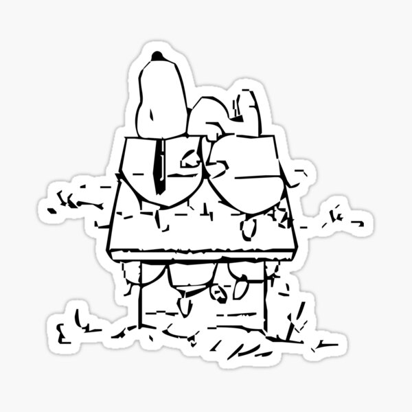 snoopy christmas Sticker