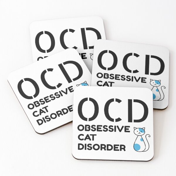 Item preview, ocd obsessive cat disorder designed and sold by boohenterprise.