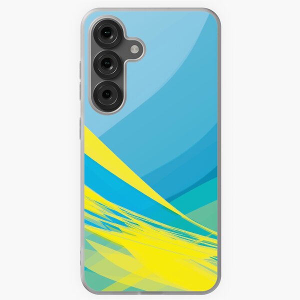 Yellow Wave Samsung Galaxy Soft Case