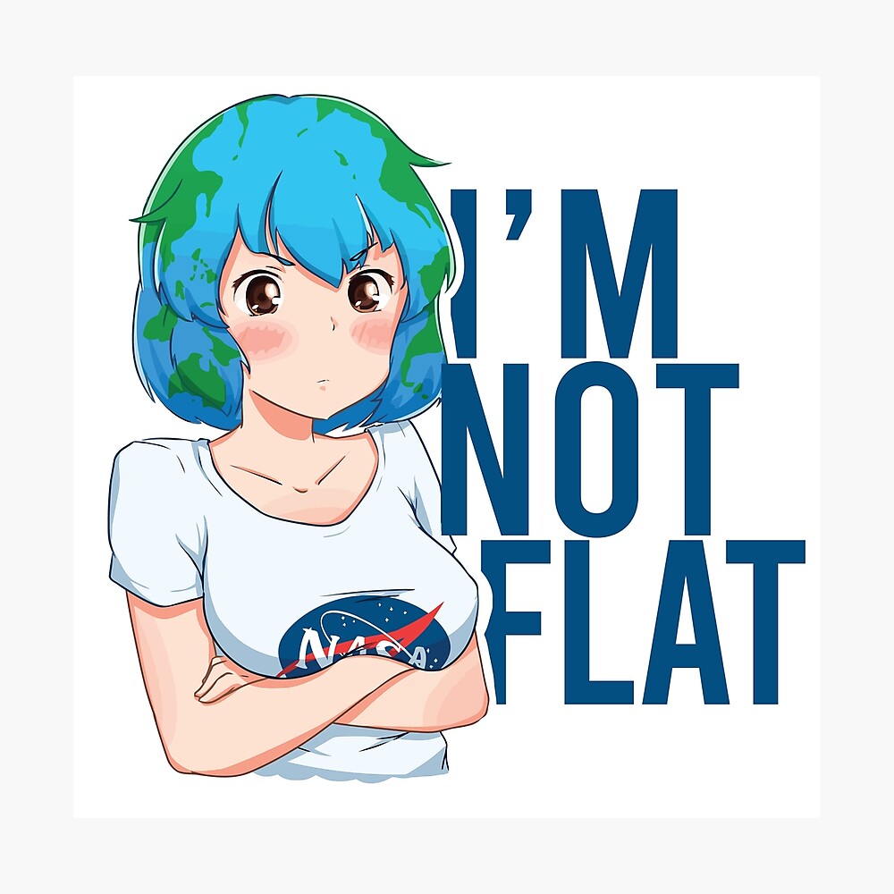 Earth chan flat meme