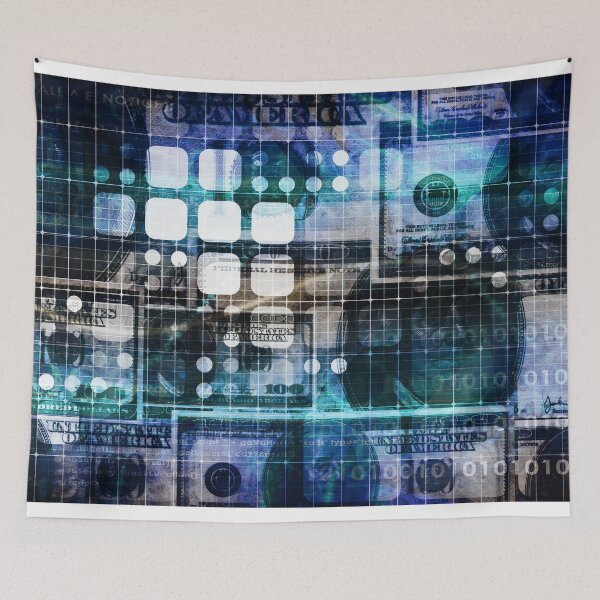 Item preview, Background Image of US Currency as an Abstract designed and sold by kentoh.