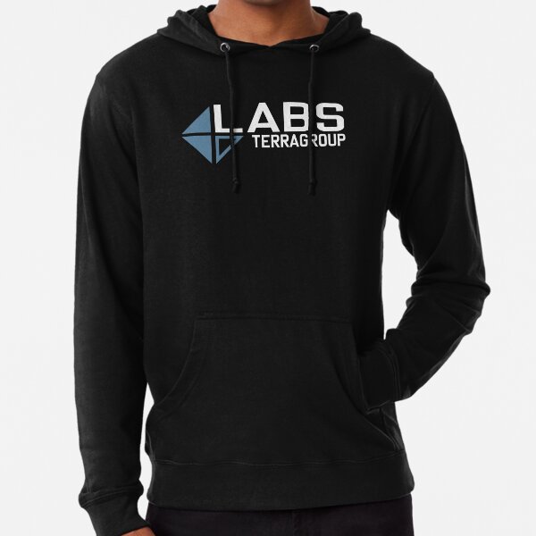 TerraGroup Labs Logo White Lightweight Hoodie